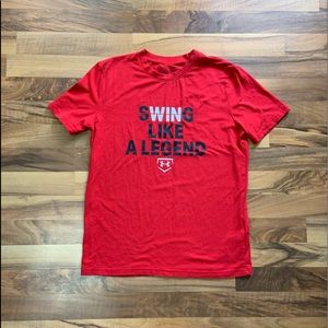 Under Armour boy’s L - red t-shirt